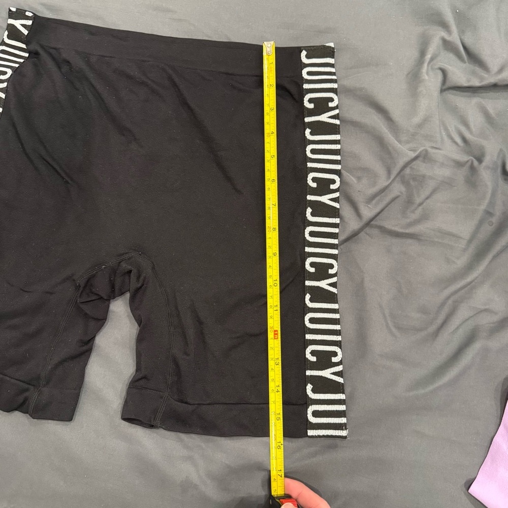 Juicy Couture Intimates Black Seamless Shaping Biker Shorts - 1X - Picture 5 of 8